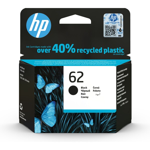 E-shop HP C2P04AE č. 62 Čierna originálna