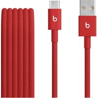Apple Beats USB-A/USB-C Woven kábel 1,5m jasne červený - Káble