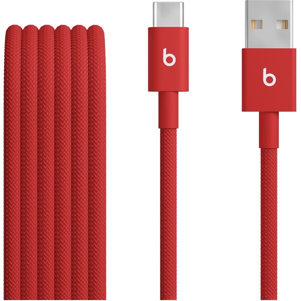 Apple Beats USB-A/USB-C Woven kábel 1,5m jasne červený