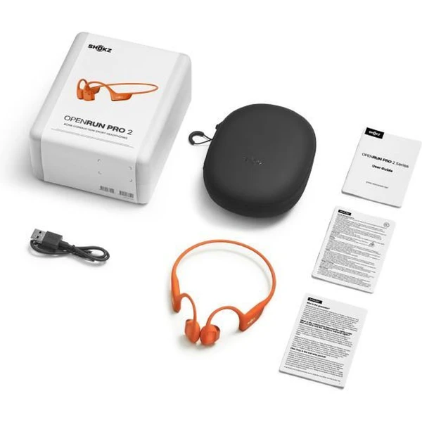 Shokz OpenRun Pro 2 Mini (USB-C) bezdrôtové slúchadlá oranžová - Slúchadlá - Obrázok ABTA000N01