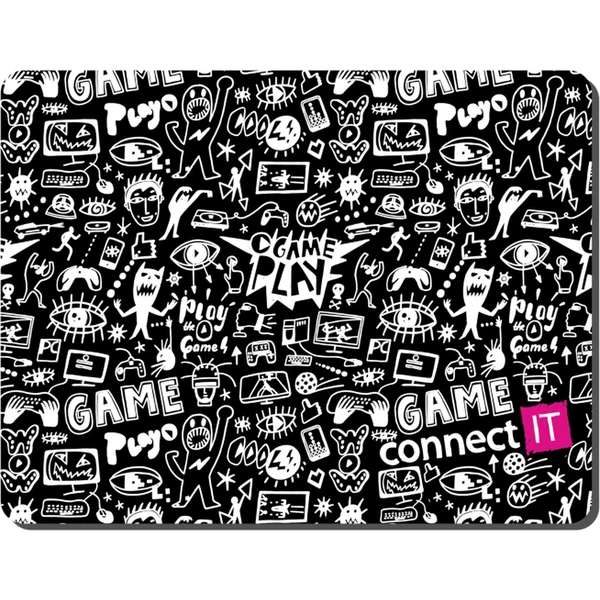 CONNECT IT DOODLE podložka pod myš - Podložky - Hlavný obrázok