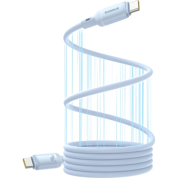 Dátový kábel Baseus PicoGo magnetic USB-C/USB-C 1m 240W modrý - Káble - Obrázok ACGE000L01