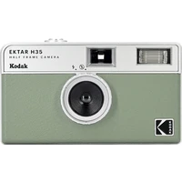 Kodak EKTAR H35 Half Frame fotoaparát šalviový - Fotoaparáty