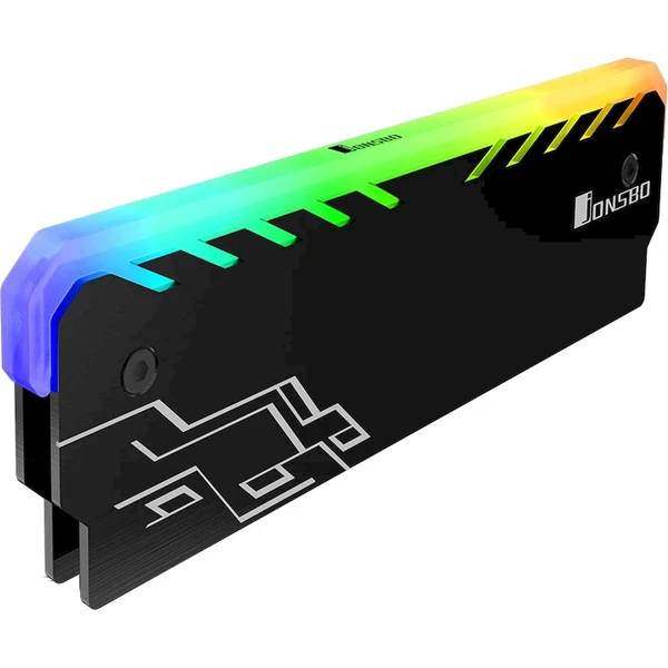 Jonsbo NC-1 RGB RAM chladič čierny - Chladiče - Obrázok ACOJ000K01