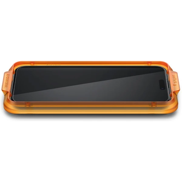 Spigen Glass tR AlignMaster 2 Pack tvrdené sklo iPhone 15 Pro Max čierne - Ochranné fólie a sklo - Obrázok ACT8000601