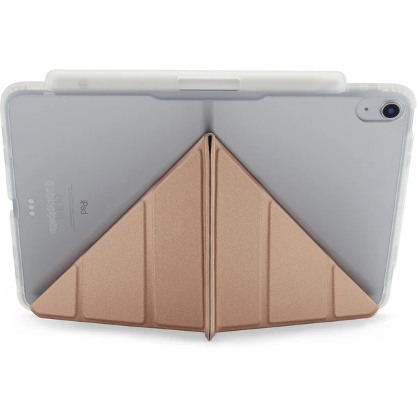 Puzdro na ceruzku Pipetto Origami No3 iPad 11" (2025)/10.9" (2022) ružovo zlaté - Puzdra - Obrázok AD0K100501