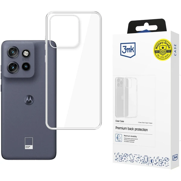 3mk ochranný kryt Clear Case pre Motorola Edge 50 Neo - Puzdra - Hlavný obrázok