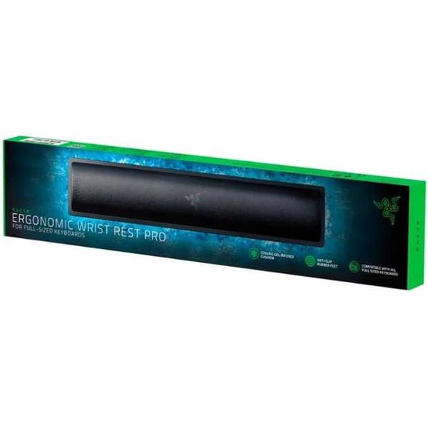 Razer Wrist Pro (Cooling Gel) podložka pod zápästie čierna - Opierky - Obrázok ADTZ400301