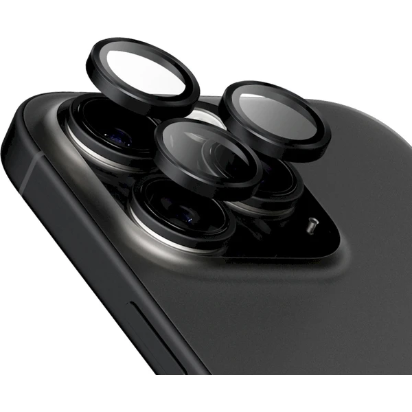 PanzerGlass® HoOps™ Ceramic Apple iPhone 16 Pro/15 Pro/16 Pro Max/15 Pro Max čierny titán - Ochranné fólie a sklo - Hlavný obrázok