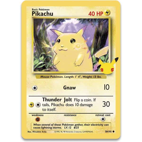 Pokémon TCG: Celebrations Album W/ Oversize Pikachu (Exclusive) - Albumy na karty - Obrázok AE58700301