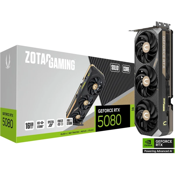 ZOTAC NVIDIA GeForce RTX 5080 SOLID Core - Grafické karty - Obrázok AELI000K01