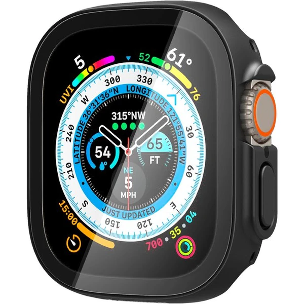 Spigen Thin Fit 360 kryt Apple Watch Ultra 3/2/1 (49mm) čierny - Puzdra - Obrázok AEO0000701