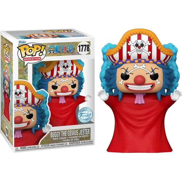 Funko POP! #1778 Animation: One Piece - Buggy (Post Time-Skip) (Exclusive) - Funko POP! - Hlavný obrázok