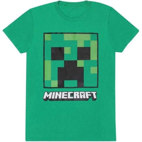 Tričko Minecraft - Creeper Face 2XL