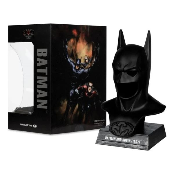 Replika prilby McFarlane Toys DC Direct Armored Batman (Batman and Robin) 19 cm - Repliky - Obrázok AG8M000K01