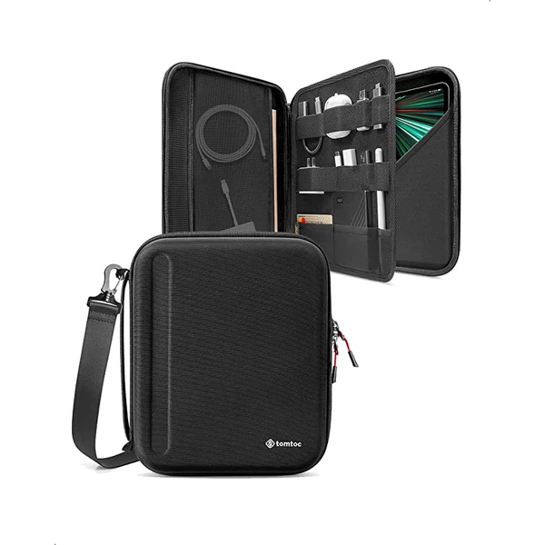 tomtoc FancyCase obal iPad 12.9" čierny - Puzdra - Obrázok AGEO100501