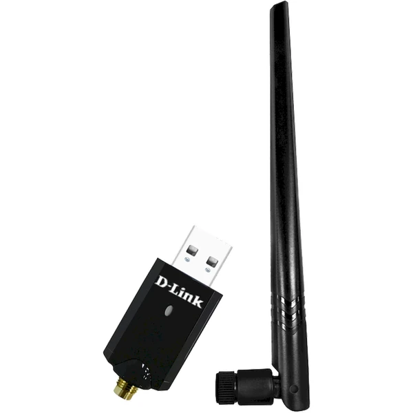D-Link AC1200 Wi-Fi USB adaptér čierny - Sieťové karty - Hlavný obrázok