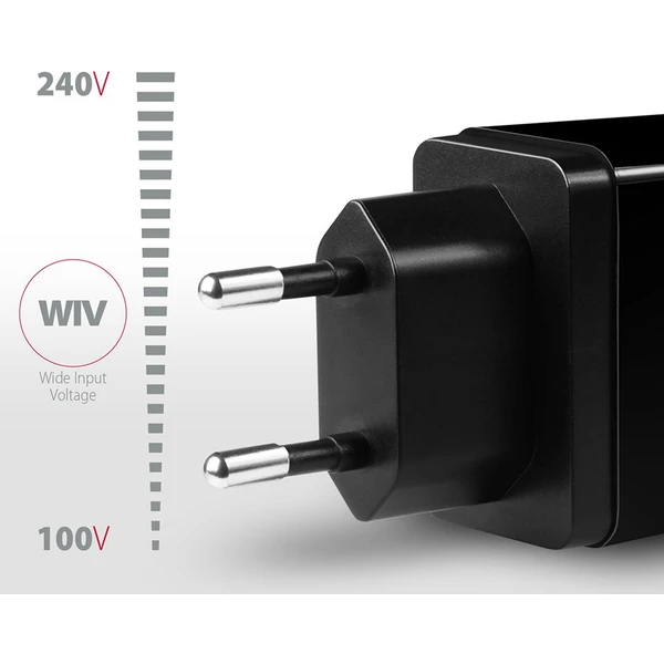 AXAGON nabíjačka 2x port USB-A 24W - Nabíjačky - Obrázok AHD0700301