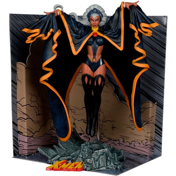 Figúrka McFarlane 1/10 Marvel Tales Ft. Spider-Man & The X-Men - Storm with Scene 18 cm