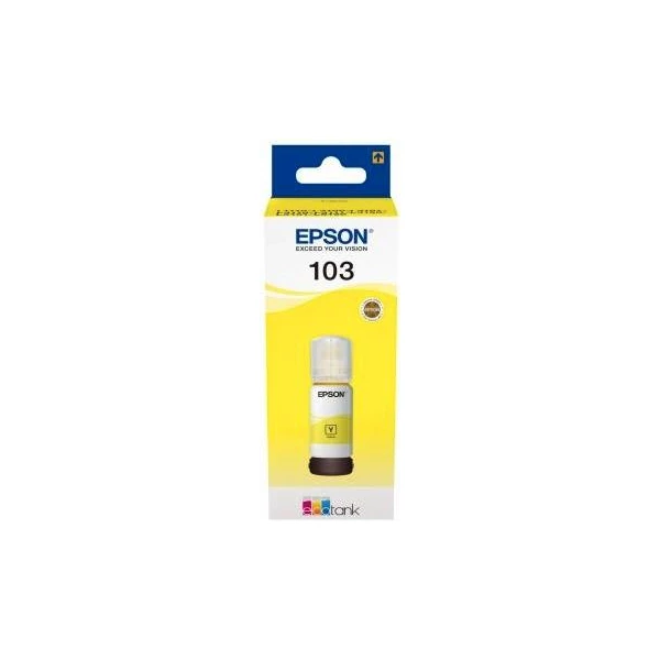 EPSON 103 EcoTank žltá atramentová náplň - Tonery - Hlavný obrázok