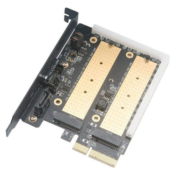 Akasa RGB adaptér M.2 SSD do PCIe x4 (AK-PCCM2P-03) - Radiče - Obrázok AI6X600301