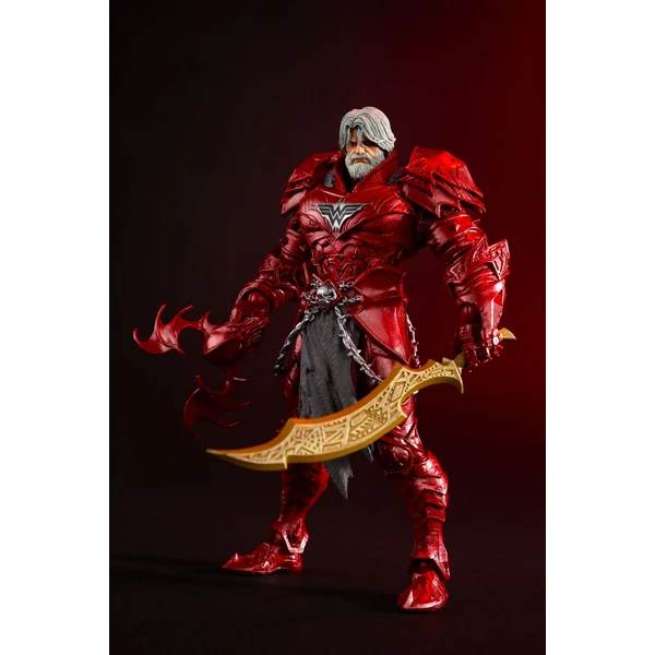Akčné figúrky McFarlane DC - Batman Who Laughs (Knight Armor) & The Merciless (Dark Verse) 18 cm - Figúrky - Obrázok AIHE000K01