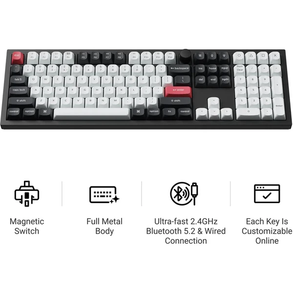 Keychron Q6 HE herná klávesnica (US) čierna - Klávesnice - Obrázok AIIG000K01