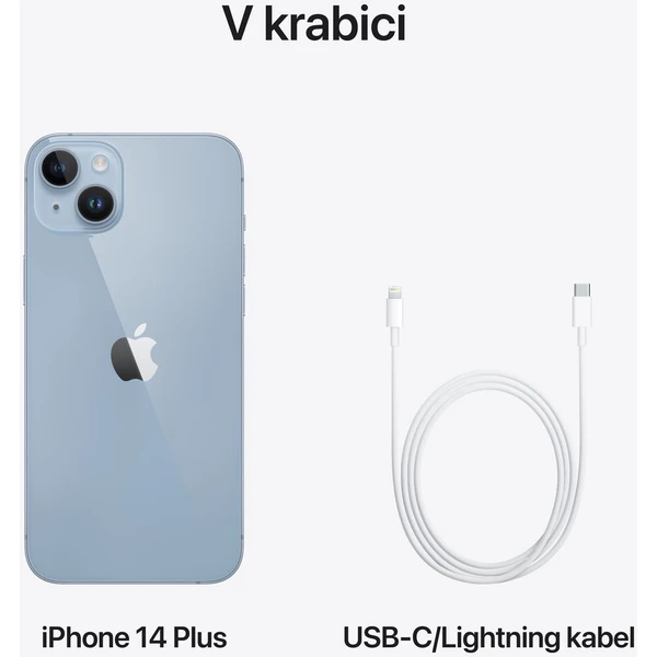 Apple iPhone 14 Plus 256GB modrý - Mobilné telefóny - Obrázok AILG300401
