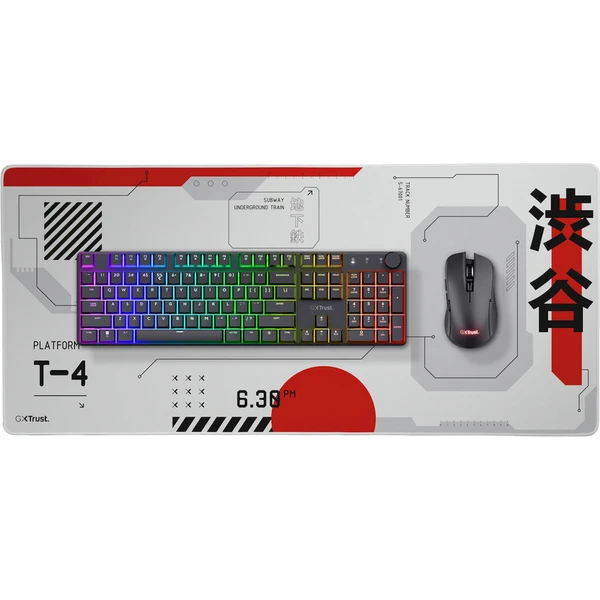 Trust GXT759 XXL podložka pod myš japonská biela - Podložky - Obrázok AIXH000K01