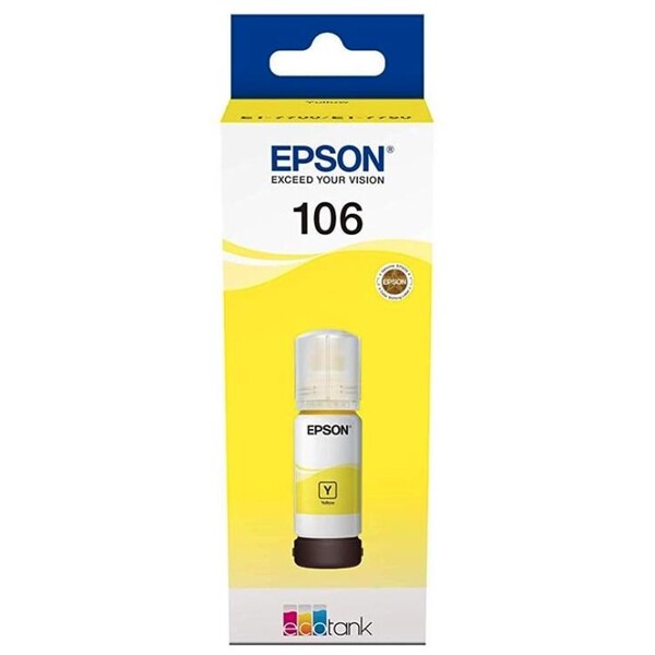 EPSON 106 EcoTank žltá atramentová náplň