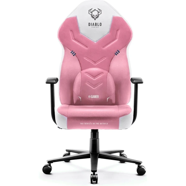 Diablo X-Gamer 2.0 Normal Size herná stolička ružová - Stoličky - Hlavný obrázok