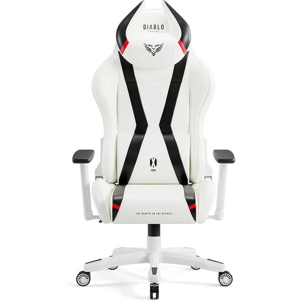 Diablo X-Horn 2.0 Normal Size herné stoličky bielo-čierna - Stoličky - Hlavný obrázok