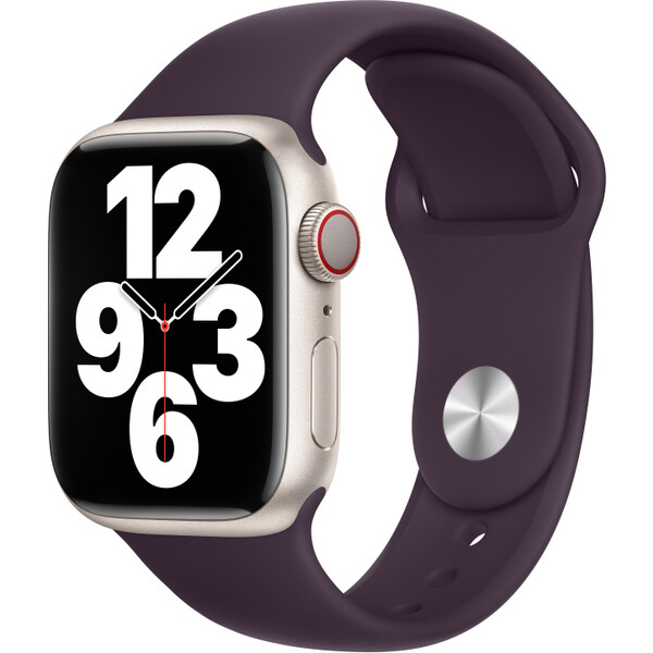 Apple Watch 41/40/38mm bezinkovo fialový športový remienok