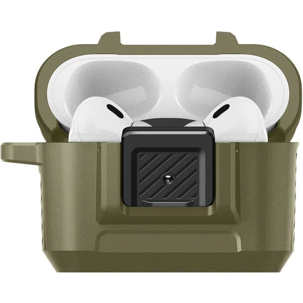 Spigen Lock Fit odolné púzdro Apple AirPods Pro 2 gen. vintage khaki - Puzdra - Obrázok AKK0000N01