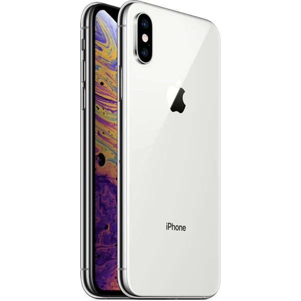 Apple iPhone XS 64GB strieborný (Kategória B) - Mobilné telefóny - Hlavný obrázok