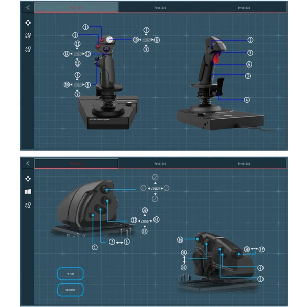 Hori HOTAS Flight Control System & Mount pre PC - Joysticky - Obrázok AL20000L01