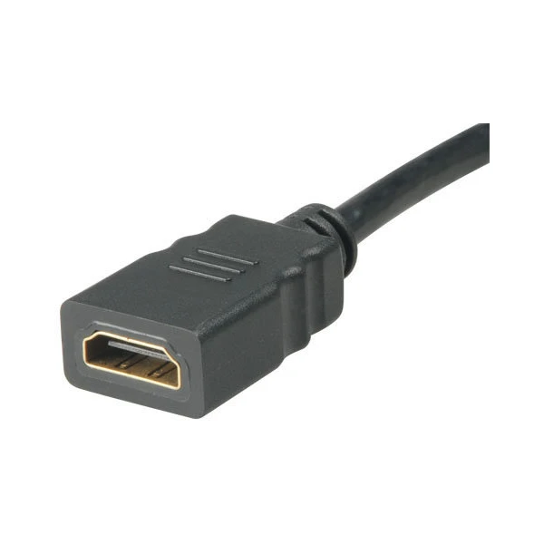 Akasa HDMI/Mini HDMI redukcia 0,25m čierna - Káble a redukcie - Obrázok AL5X600301