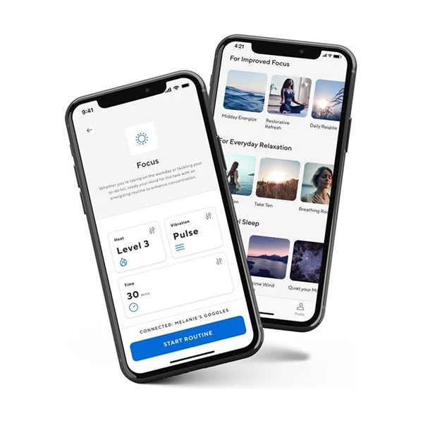 Therabody SmartGoogles relaxačná maska - Relaxačné masky - Obrázok AL76G00101
