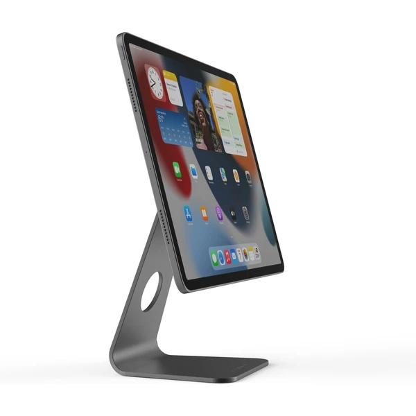 FIXED Frame hliníkový magnetický stojanček iPad Pro 11" (18-22)/Air (20/22/24) vesmírne šedý - Stojany - Obrázok ALAXF00101