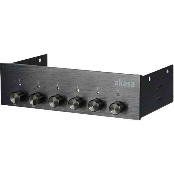 Akasa FC Six, kontrolný panel  - Ventilátory pre PC - Obrázok AM5X600301