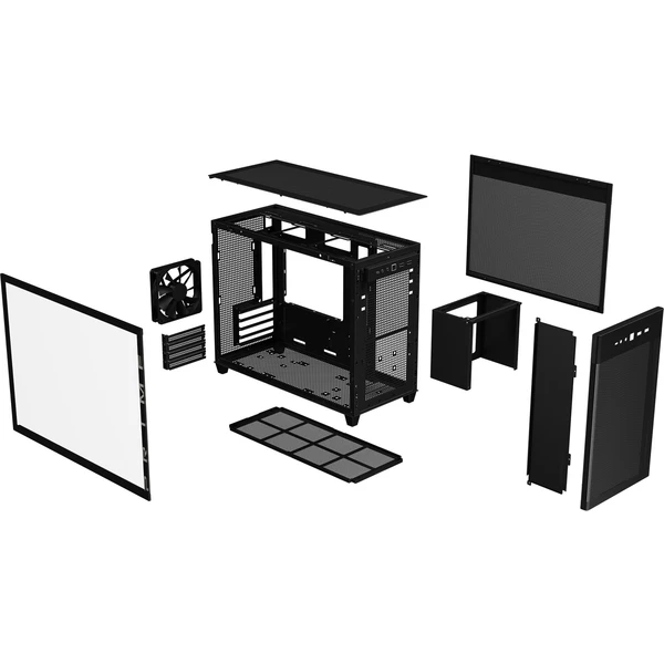 ASUS Prime AP201, TG, čierna - Počítačové skrine - Obrázok AM84000601