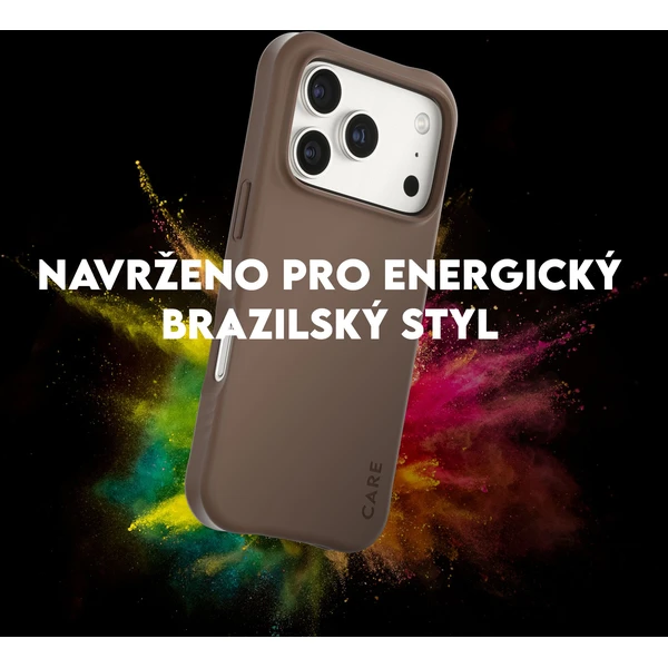 PanzerGlass® CARE Samba kryt s MagSafe Apple iPhone 17 Pro Espresso - Puzdra - Obrázok AMDH000K01