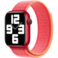Apple Watch 49/45/44/42mm (PRODUCT)RED prevliekací športový remienok - Remienky
