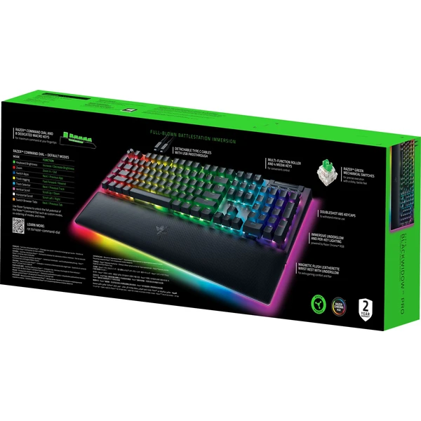 Razer BlackWidow V4 Pro Yellow klávesnica (US) - Klávesnice - Obrázok AN7M300401