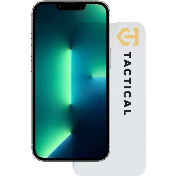 Taktický sklenený štít 2,5D pre Apple iPhone 13/13 Pro/14/16e/17e číry - Ochranné fólie a sklo - Hlavný obrázok