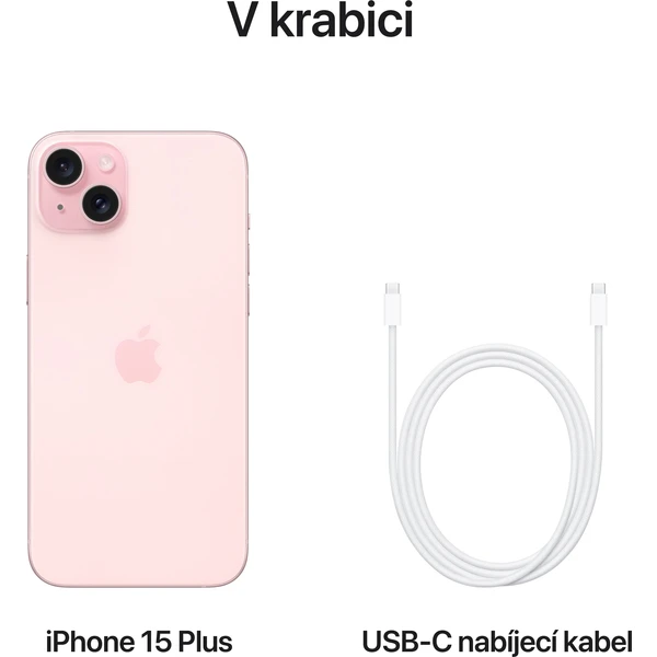 Apple iPhone 15 Plus 256GB ružový - Mobilné telefóny - Obrázok AP39000601