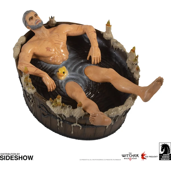 Soška Dark Horse The Witcher 3: Wild Hunt - Geralt in the Bath - Sochy a sošky - Obrázok APFJ100201