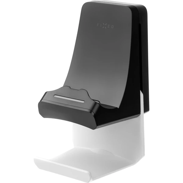 FIXED závesný nabíjací dok pre ovládač DualSense (PS5) čierno-biely - Nabíjačky - Obrázok AQ1A700301