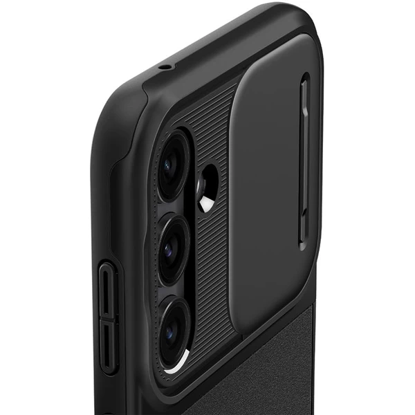 Spigen Optik Armor kryt Samsung Galaxy S23 FE čierny - Puzdra - Obrázok AQV3000N01