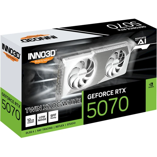 INNO3D NVIDIA GeForce RTX 5070 X2 OC WHITE - Grafické karty - Obrázok AQWH000K01